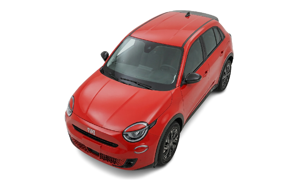 Fiat 600 - tres-cuartos miniatura